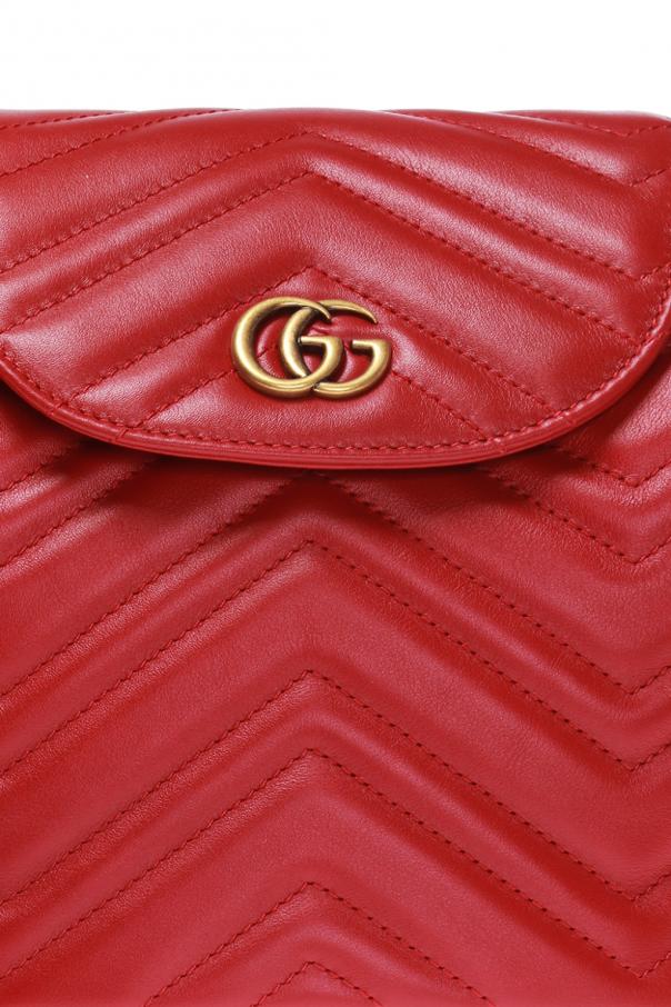 Red GG Marmont backpack Gucci Vitkac Italy